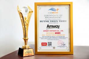 Amway Việt Nam lập cú đúp giải thưởng tại lễ công bố thương hiệu tiêu biểu châu Á