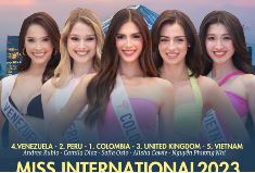 Phương Nhi và các ứng viên sáng giá vương miện Miss International 2023